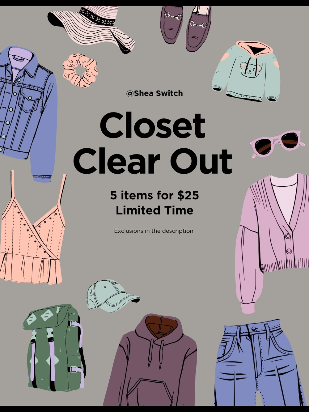 Bundle 5 For $25